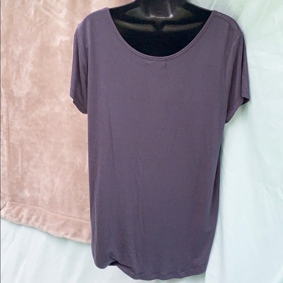 Navy zenana outfitters navy blue T-shirt w/sequins - Picture 5 of 7